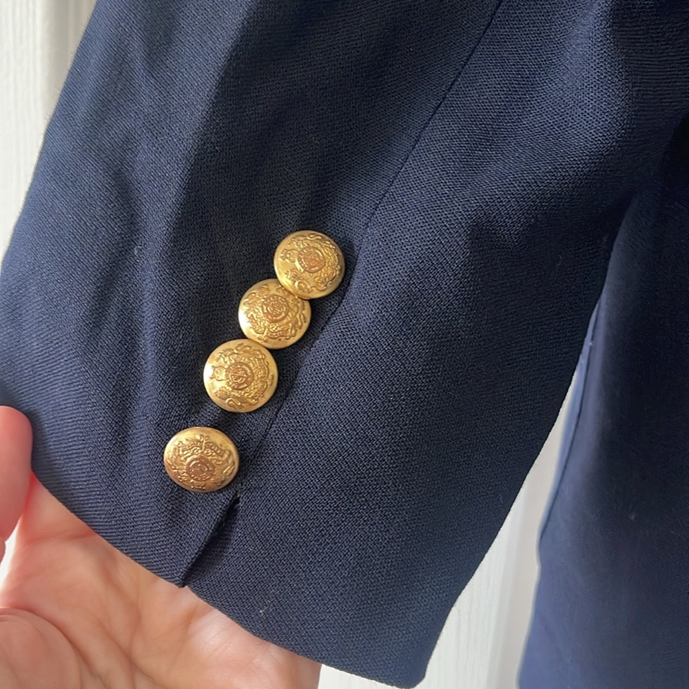 Lauren Ralph Lauren Wool Crested Blazer - Picture 4 of 6